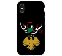 Drapeau syrien, Motif Damas Syrie, Drapeau syrien, I Love Syria Coque pour iPhone X/XS