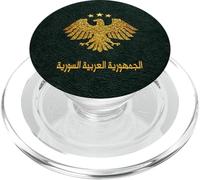 Drapeau syrien, Motif Damas Syrie, Drapeau syrien, I Love Syria PopSockets PopGrip pour MagSafe
