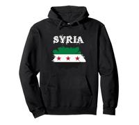 Drapeau syrien, Motif Damas Syrie, Drapeau syrien, I Love Syria Sweat à Capuche