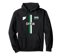 Drapeau syrien, Motif Damas Syrie, Drapeau syrien, I Love Syria Sweat à Capuche