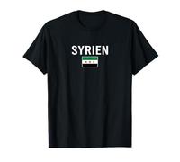 Drapeau syrien, Motif Damas Syrie, Drapeau syrien, I Love Syria T-Shirt
