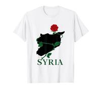 Drapeau syrien, Motif Damas Syrie, Drapeau syrien, I Love Syria T-Shirt