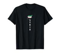 Drapeau syrien, Motif Damas Syrie, Drapeau syrien, I Love Syria T-Shirt