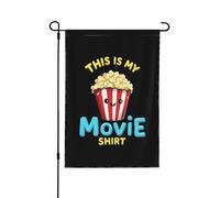 Drapeau T-Shirt Fantaisie « C'Est Mon Film » Drapeau Militaire Imprimé Lavable Bannière, Pour Les Défilés, Balcon, Jardin, 30x45cm