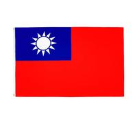 Drapeau Taïwan Amusant Bannière Imperméable Drapeaux Décoratif Pour Maison Balcon Bureaux 3X5 Ft