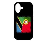 Drapeau Tanzanie Portugal | Tanzanian Portuguese Roots Coque pour iPhone 17