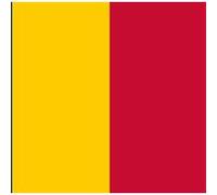 Drapeau Tchad (15 x 10 cm) - Sticker/autocollant G