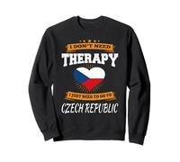 Drapeau tchèque I Drôle République tchèque Vacances Tchèque Sweatshirt
