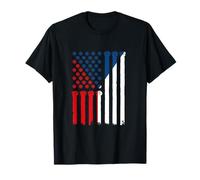 Drapeau tchèque République tchèque Amérique Handfist Racines tchèques T-Shirt