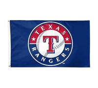Drapeau Texas Rangers de 7,6 x 12,7 cm, bannières durables pour intérieur/extérieur, bords cousus, œillets en laiton, Wincraft