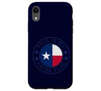 Drapeau Texas This is My Pride The Lone Star State Flag Art TX Coque pour iPhone XR
