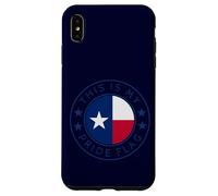 Drapeau Texas This is My Pride The Lone Star State Flag Art TX Coque pour iPhone XS Max