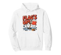 Drapeau Tip Up Pêche sur Glace Sweat à Capuche