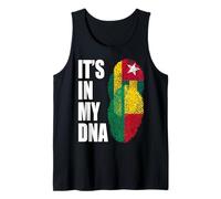 Drapeau Togolais et Bénin Mix Heritage DNA Débardeur
