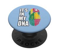 Drapeau Togolais et Bénin Mix Heritage DNA PopSockets PopGrip Adhésif