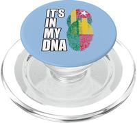 Drapeau Togolais et Bénin Mix Heritage DNA PopSockets PopGrip pour MagSafe