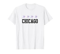 Drapeau transgenre de Chicago Trans Pride Windy City Grunge T-Shirt