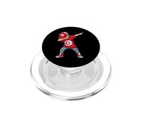 Drapeau Tunisie Dab Pose Cartoon Jeunesse PopSockets PopGrip pour MagSafe