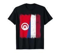 Drapeau Tunisie Pays-Bas | Tunisian Dutch Roots T-Shirt
