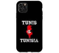 Drapeau Tunisie Vieilli Tunis Pride Coque pour iPhone 11 Pro Max