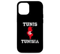 Drapeau Tunisie Vieilli Tunis Pride Coque pour iPhone 12/12 Pro