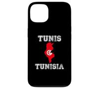 Drapeau Tunisie Vieilli Tunis Pride Coque pour iPhone 13