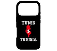Drapeau Tunisie Vieilli Tunis Pride Coque pour iPhone 17 Pro