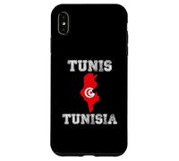 Drapeau Tunisie Vieilli Tunis Pride Coque pour iPhone XS Max