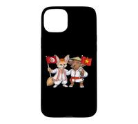 Drapeau Tunisie Vietnam Racines tunisiennes Fier vietnamien Coque pour iPhone 15 Plus