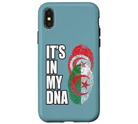 Drapeau tunisien et algérien mélange patrimoine ADN Coque pour iPhone X/XS