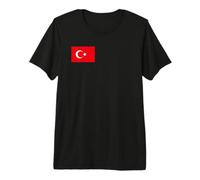 Drapeau Turc de la Turquie T-Shirt Haut de Gamme