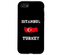 Drapeau Turc Vieilli Fierté d'Istanbul Coque pour iPhone SE (2020) / 7/8