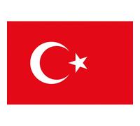 Drapeau Turquie - 5 X 3.3cm - Sticker/Autocollant