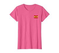 Drapeau TVK T-Shirt, Femme, Rose Chiné, XS