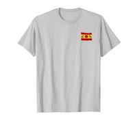 Drapeau TVK T-Shirt, Homme, Argent, 3XL