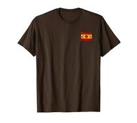 Drapeau TVK T-Shirt, Homme, Marron, XXL