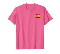 Drapeau TVK T-Shirt, Homme, Rose Chiné, XL