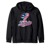 Drapeau typographique du Libéria - Fierté Patriotique Sweat à Capuche