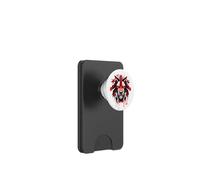 Drapeau UJ du Royaume-Uni St George Patriotism Lions Face Grande-Bretagne PopSockets PopWallet pour MagSafe
