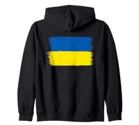 Drapeau Ukraine Simple pour Fier Ukrainien ou Indépendance Sweat à Capuche