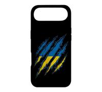 Drapeau ukrainien déchiré Griffes Coque pour iPhone Air
