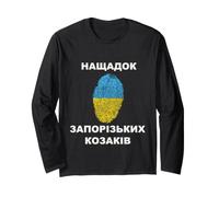 Drapeau ukrainien Les Cosaques Ukrainiens Manche Longue