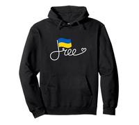 Drapeau ukrainien Libre - Art de la liberté ukrainienne Sweat à Capuche