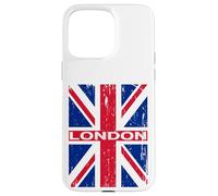Drapeau Union Jack de Londres - Drapeau du Royaume-Uni Coque pour iPhone 15 Pro Max
