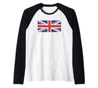 Drapeau Union Jack de Style Classique Britannique Manche Raglan