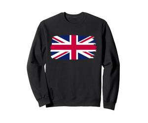 Drapeau Union Jack Heritage Souvenir de Vacances Patriotique Sweatshirt