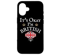 Drapeau Union Jack Royaume-Uni Royaume-Uni Coque pour iPhone 16