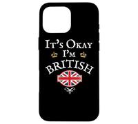 Drapeau Union Jack Royaume-Uni Royaume-Uni Coque pour iPhone 16 Pro Max