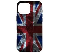 Drapeau Union Jack Smoky Britain - Style fumé British Pride Coque pour iPhone 16 Pro Max
