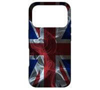 Drapeau Union Jack Smoky Britain - Style fumé British Pride Coque pour iPhone 17 Pro